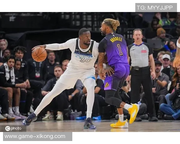 森林狼与湖人首发阵容对决爱德华兹领衔挑战明星球员兰德尔与戈贝尔